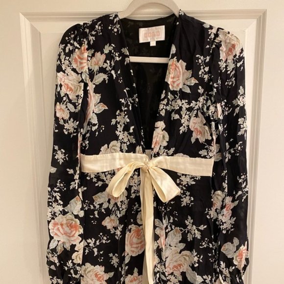 Stone Cold Fox Marilyn Duster / Robe / Size 1 / Floral print - Picture 1 of 8